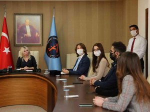 Rektör Özkan, Gençlik Meclisi Yönetimini Ağırladı