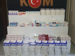 Hatay’da Faturasız İlaç Ele Geçirildi