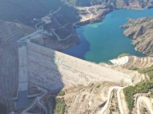 Pamukluk Barajında Su Seviyesi 52 Metreye Yükseldi