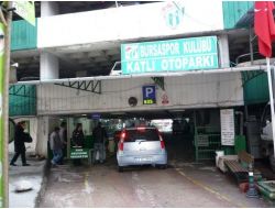 Bursaspor Otoparkı'nın Hali İçler Acısı