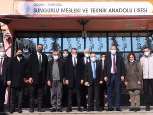 İ̇l Müdürü Kodek Sungurlu’da İncelemelerde Bulundu