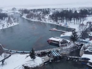 Hamamkaya Ve Sakaryabaşı’nın Göz Kamaştıran Kartpostallık Kış Görüntüleri