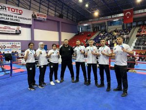 Meram Belediyespor’dan Kick Boks Turnuvasında 7’de 7
