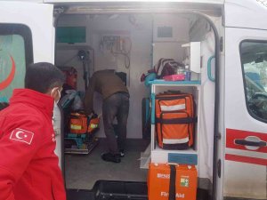 Kar Yolları Kapattı, 2 Hasta Ekiplerce Kurtarıldı