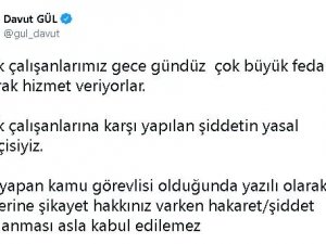 “Ambulans Niye Gecikti” Deyip Güvenlik Görevlilerini Böyle Darp Ettiler