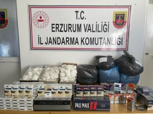 Jandarma Ekiplerinden Kaçak Sigara Operasyonu