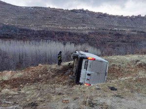 Mardin’de Trafik Kazası: 1 Yaralı