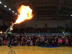 Çarşamba’da Çocuklar Doyasıya Eğlendi