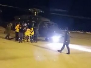 Askeri Helikopter Köpek Saldırısına Uğrayan Çocuk İçin Havalandı