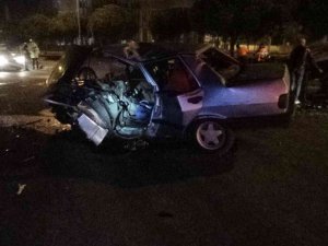 Silivri’de İki Otomobil Kafa Kafaya Çarpıştı: 1 Ölü