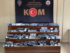 Gaziantep’te Bin 40 Paket Kaçak Sigara Ele Geçirildi