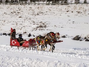 Çıldır Gölü’nde Renkli Görüntüler