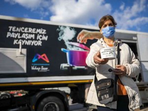 Mobil Mutfak Tırı Anamur’da