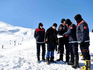 Kayak Merkezinde Afete Karşı Acil Eylem Planı Yapıldı