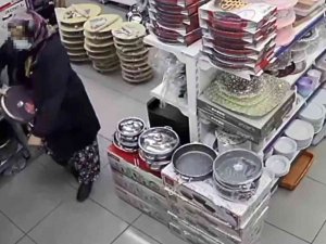 Şalvarlı Hırsızlık Kameraya Yansıdı
