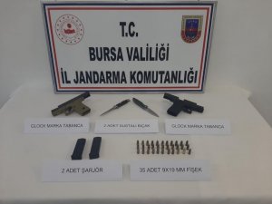Jandarma’dan Ruhsatsız Silah Operasyonu