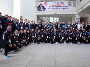 Başkan Gümüş Tüfad Antrenör Eğitim Programı Ziyaret Etti