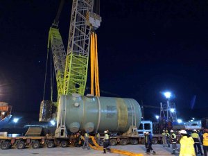 İ̇kinci Güç Ünitesinin Reaktör Basınç Kabı Akkuyu Ngs’ye Ulaştı