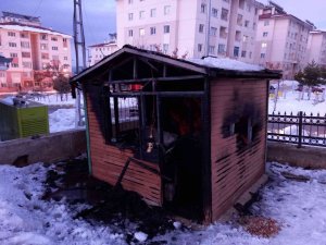 Kulübede Isınmak İçin Ateş Yaktılar, Söndüremeyince Kaçtılar