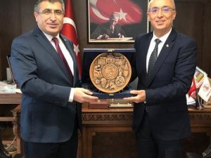 Rektör Aktekin’den Tdk Başkanı Gülsevin’e Ziyaret