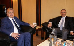 Rektör Karaman'dan Başkan Kasap'a Ziyaret