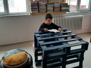 Tekirdağ’da Geri Dönüşüm Yolu İle 4 Kütüphane Yapıldı