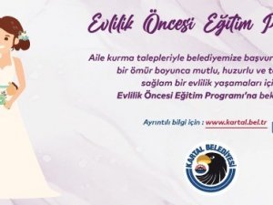 Kartal Belediyesi Yuva Kuracak Çiftler İçin ‘Evlilik Öncesi Eğitim Programı’nı Başlattı