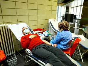 Yenişehir Belediyesi Çalışanlarından Kan Bağışı