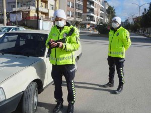 Tavşanlı’da Kış Lastiği Denetimleri Devam Ediyor