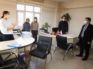 Kaymakam Mehmet Tunç, Cizre Rehberlik Ve Araştırma Merkezini Gezdi