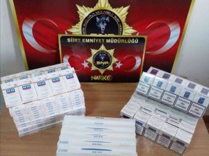 Siirt’te 280 Paket Kaçak Sigara Ele Geçirildi