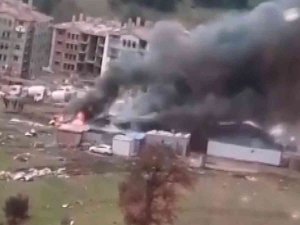 Bursa’da Fabrikada Korkutan Yangın