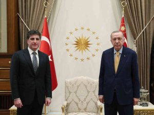 Cumhurbaşkanı Erdoğan, Ikby Başkanı Barzani’yi Kabul Etti