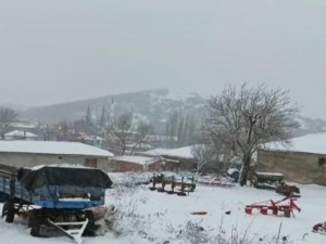 Edirne’de Sınırda Yoğun Kar Yağışı
