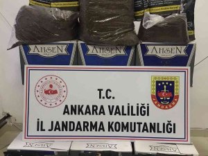 Ankara’da Jandarmadan Kaçak Tütün Operasyonu