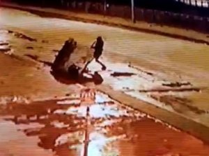 Çöp Konteyner Hırsızlığı Kamerada