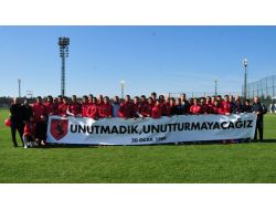 Samsunspor Kampında '20 Ocak' Hüznü