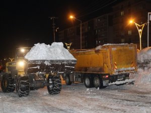 Bitlis’te 2 Bin 500 Kamyon Kar Taşındı