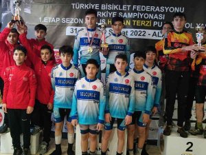 Selçuklu Belediyespor Bisiklet Takımı Türkiye Şampiyonu