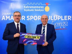Büyükşehirden Amatör Spor Kulüplerine 1 Milyon Lira Destek