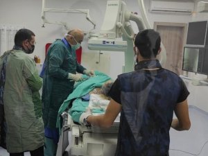 Elbistan Devlet Hastanesi’nde İlk Stent Uygulaması Yapıldı