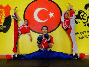 Kick Boksçu Kız Kardeşlerin Hedefi Dünya Şampiyonluğu