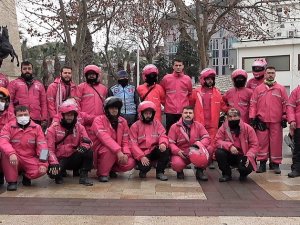 Denizli’de Yemek Sepeti Banabi Motokuryeleri Kontak Kapattı