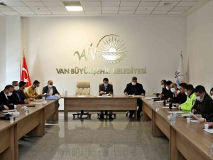 Van Büyükşehir Belediyesinin Şubat Ayı Ukome Toplantısı Yapıldı