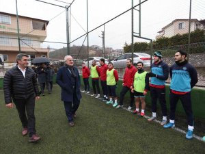 Başkan Aygün’den Çınarlıspor’a Ziyaret