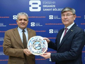 Büyükelçi Saparbekuly, Eskişehirli Sanayicileri Ülkesine Yatırıma Davet Etti