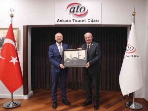 Başkan Keleş, Ato Başkanı İle Görüştü