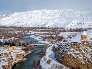 Erzincan’da Kartpostallık Kış Fotoğrafları