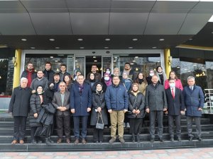 Başkan Osman Nuri Ekim Öğrencilerle Buluştu