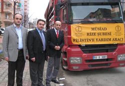 Rize'den Gazze'ye 1 Tır Erzak